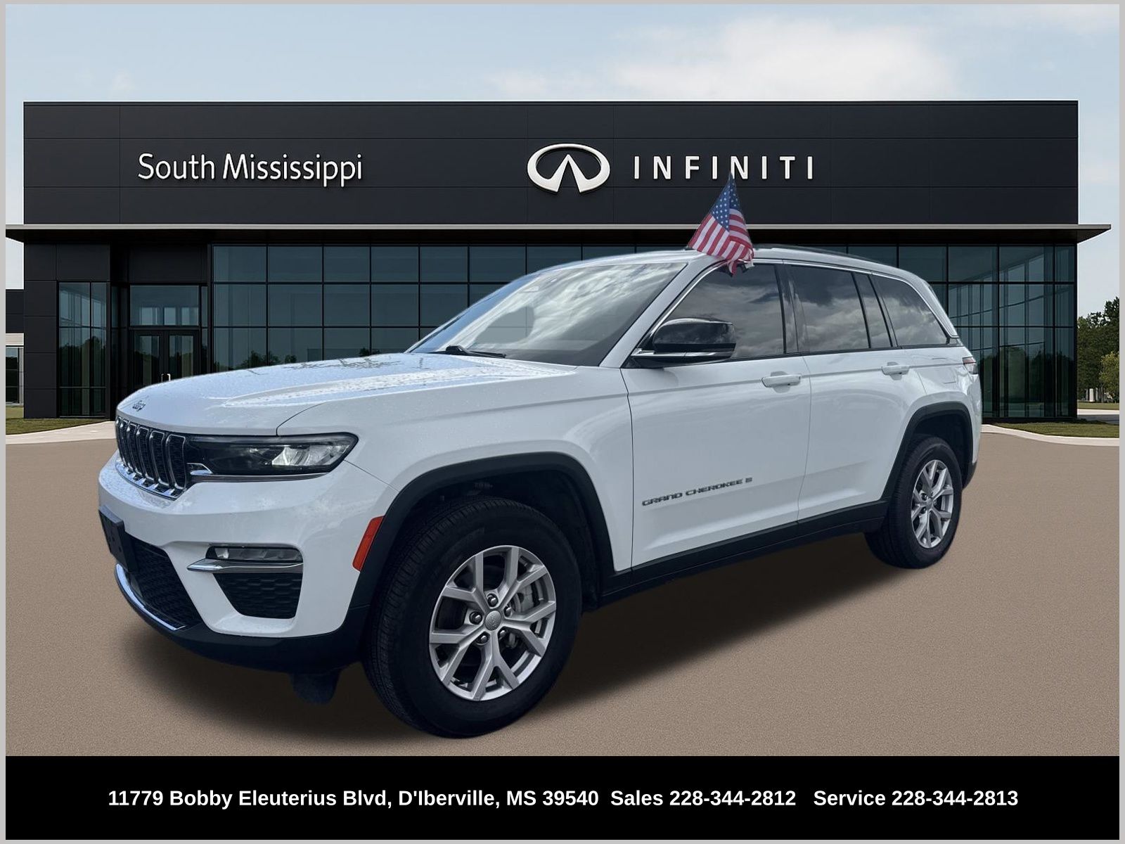 Bright White Clearcoat 2022 Jeep Grand Cherokee SUV / Crossover 4X2 8-Speed Automatic