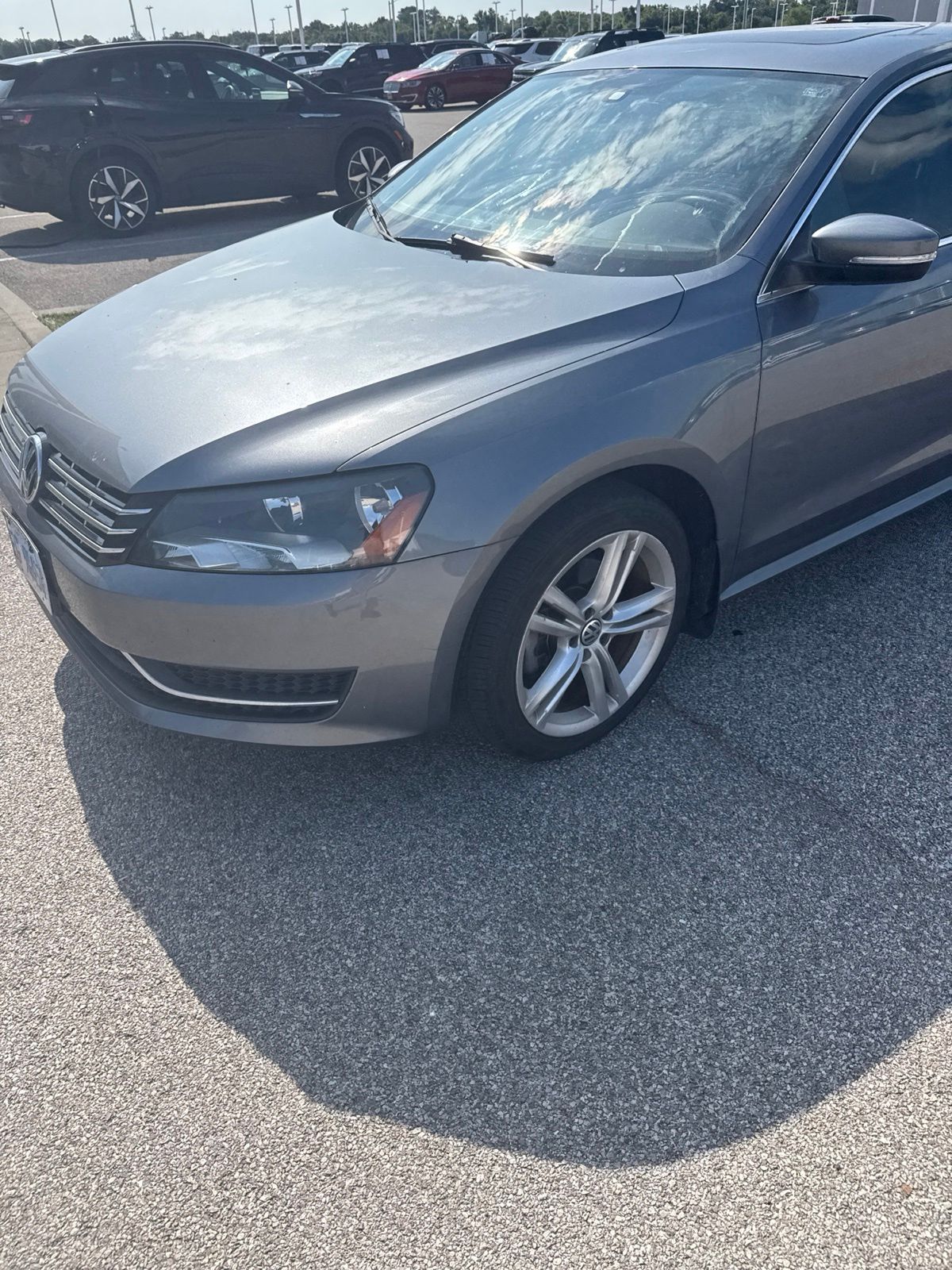 Platinum Gray Metallic 2015 Volkswagen Passat Sedan Front-Wheel Drive 6-Speed Dual Clutch