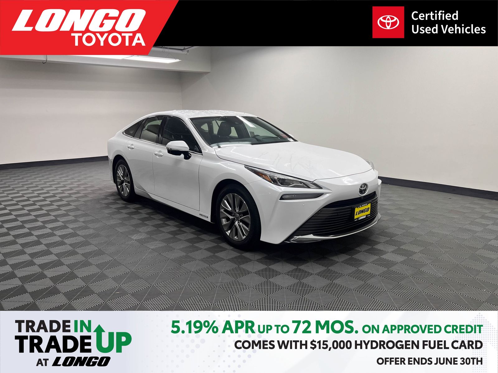 used 2023 Toyota Mirai car, priced at $13,388