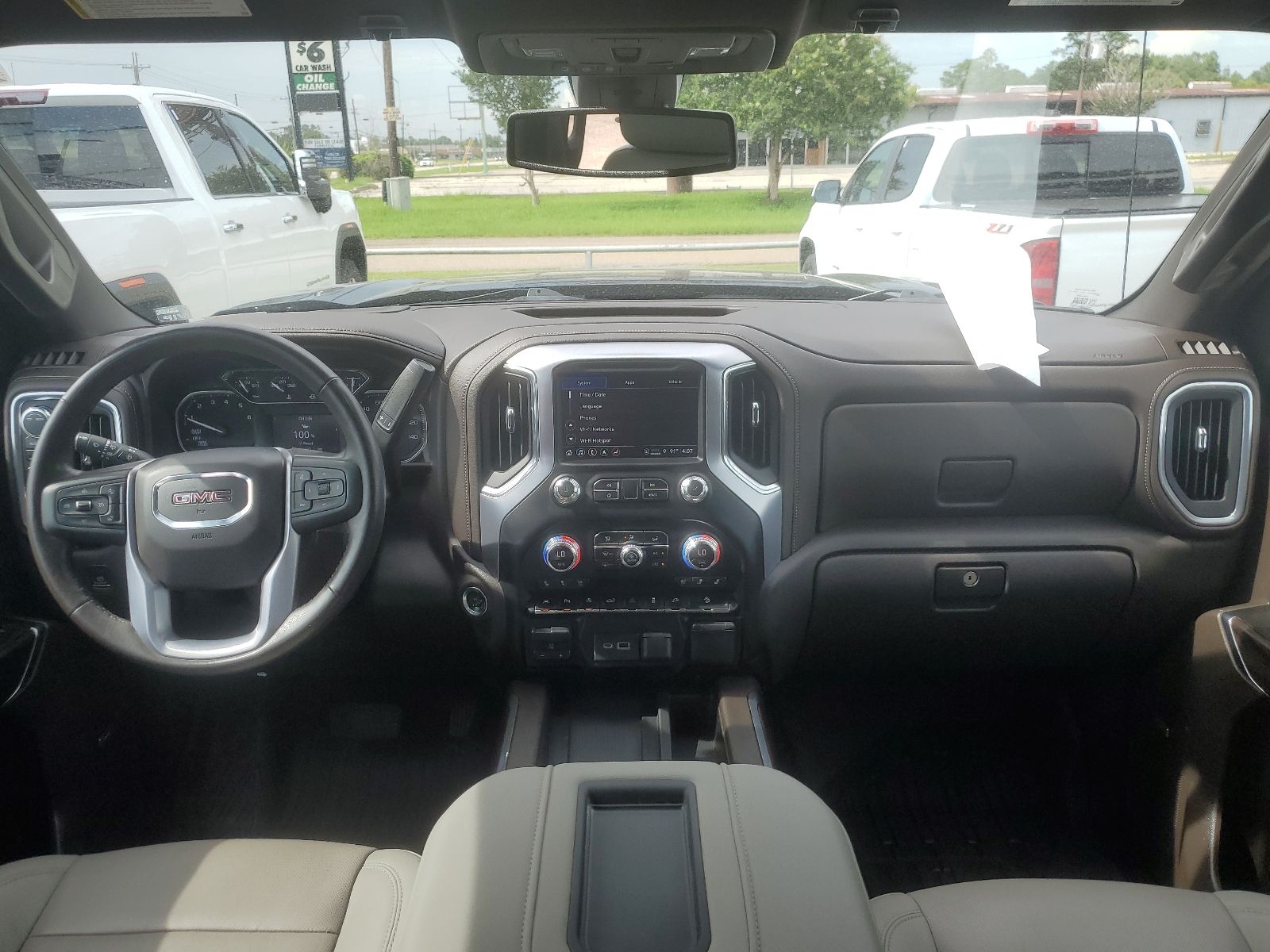 2021 GMC Sierra 1500 SLT Blue at Ross Downing Chevrolet