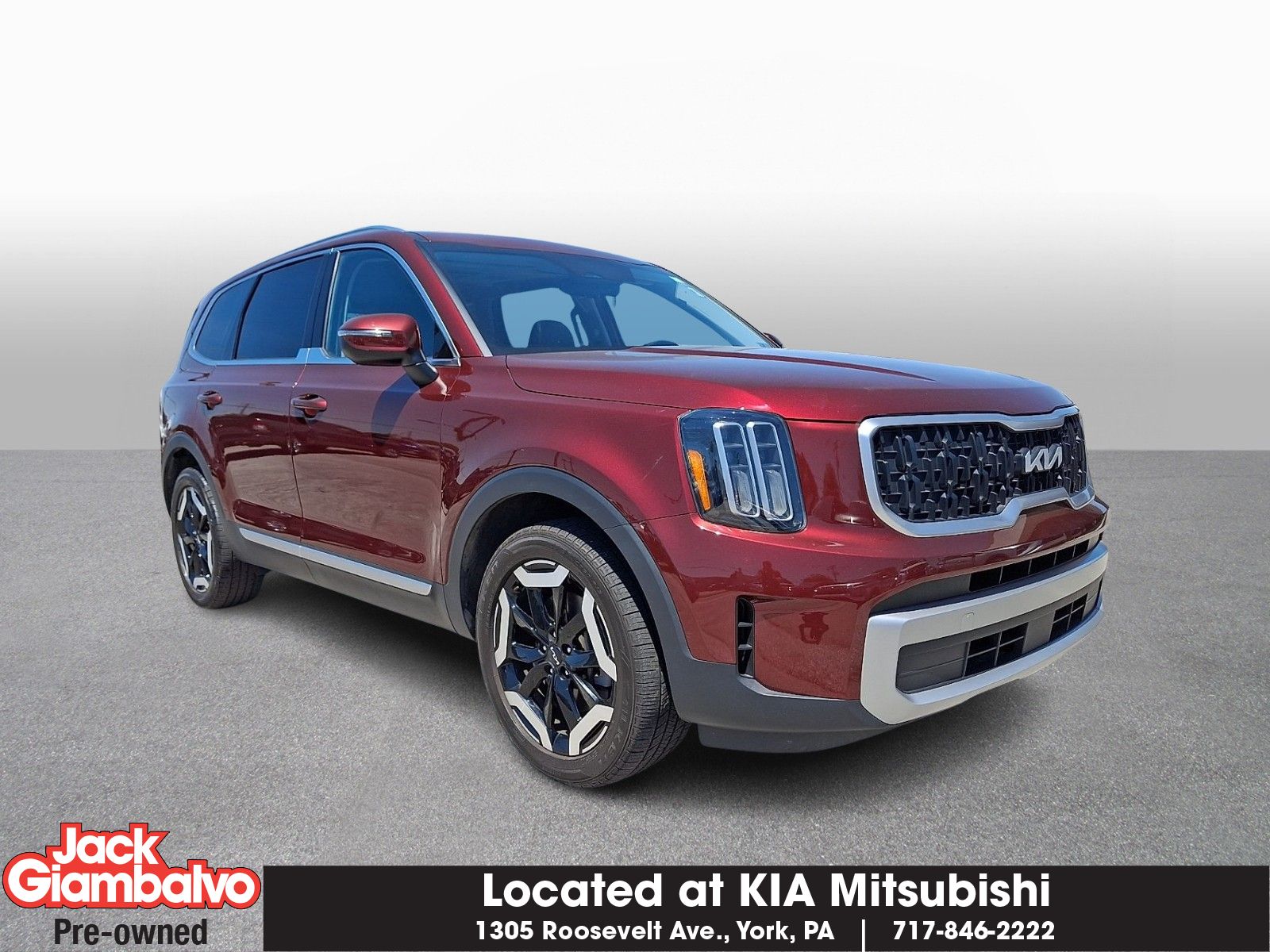 Dawning Red 2023 Kia Telluride EX FWD SUV / Crossover Front-Wheel Drive 8-Speed Automatic