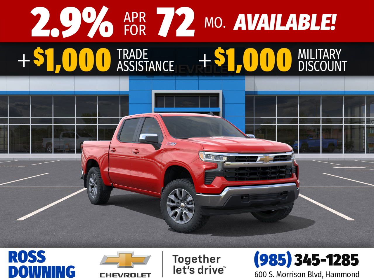 2026 Chevrolet Silverado 1500 LT - 0