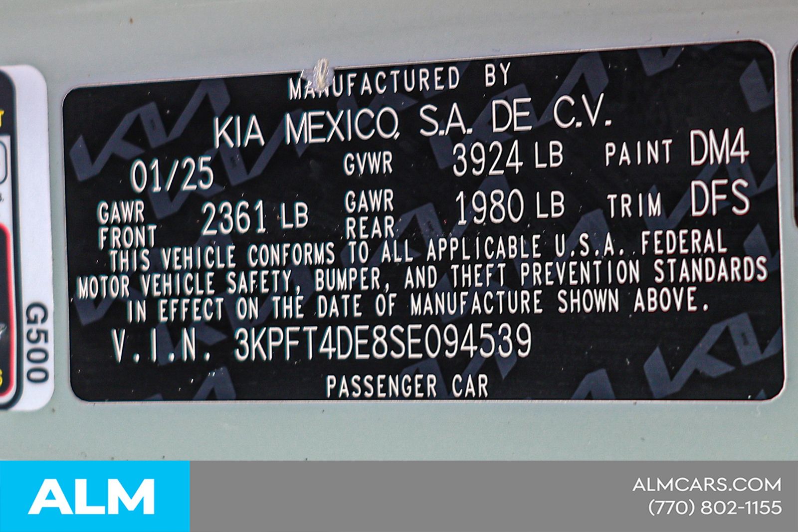 Used 2025 Blue Kia LXS image 46