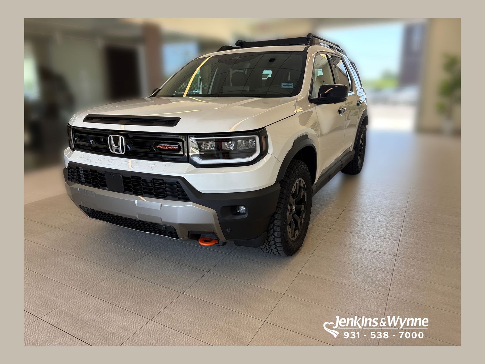 Platinum White Pearl 2026 Honda Passport SUV / Crossover All-Wheel Drive Automatic
