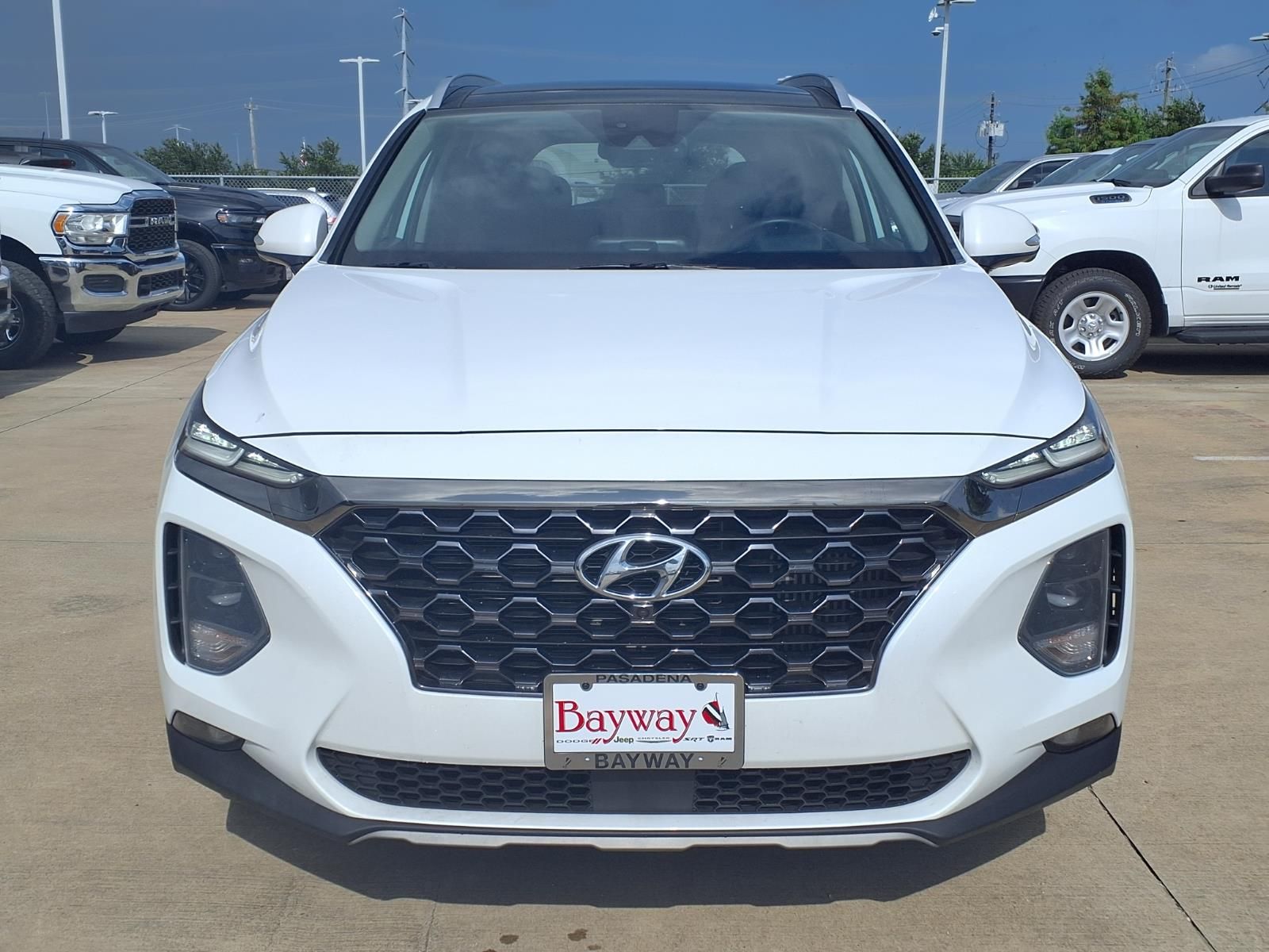 2020 Hyundai Santa Fe Limited Gray at DeMontrond Gulf Freeway