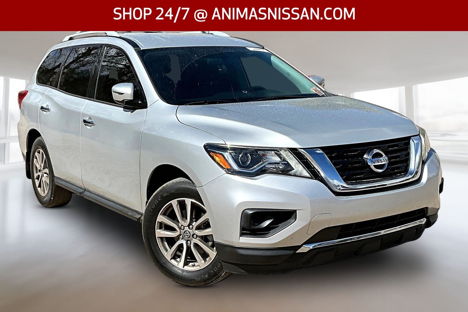 Brilliant Silver Metallic 2020 Nissan Pathfinder S 4WD SUV / Crossover Four-Wheel Drive Continuously Variable Transmission
