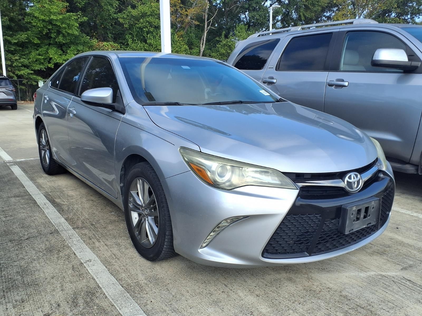 2016 Toyota Camry SE Silver at Bravo Nissan