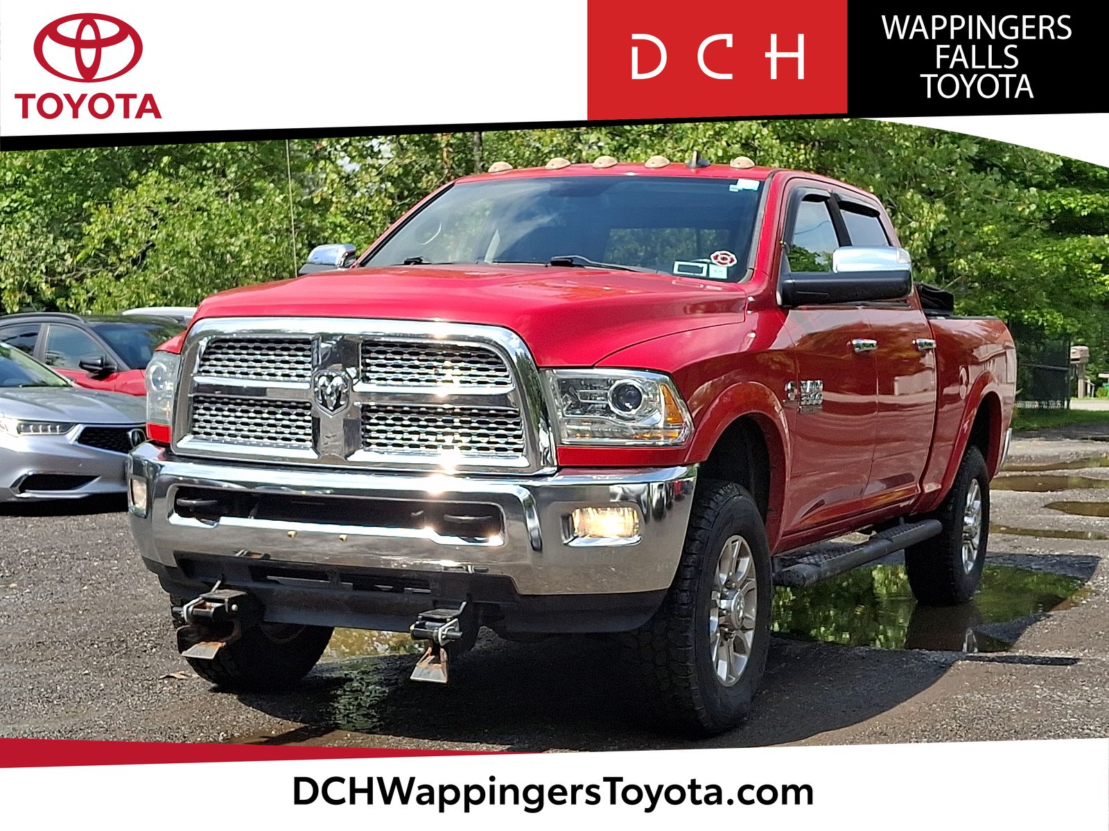 2014 RAM 3500 Rojo (Flame Red Clearcoat) Camioneta Todo terreno 6 velocidades Automática