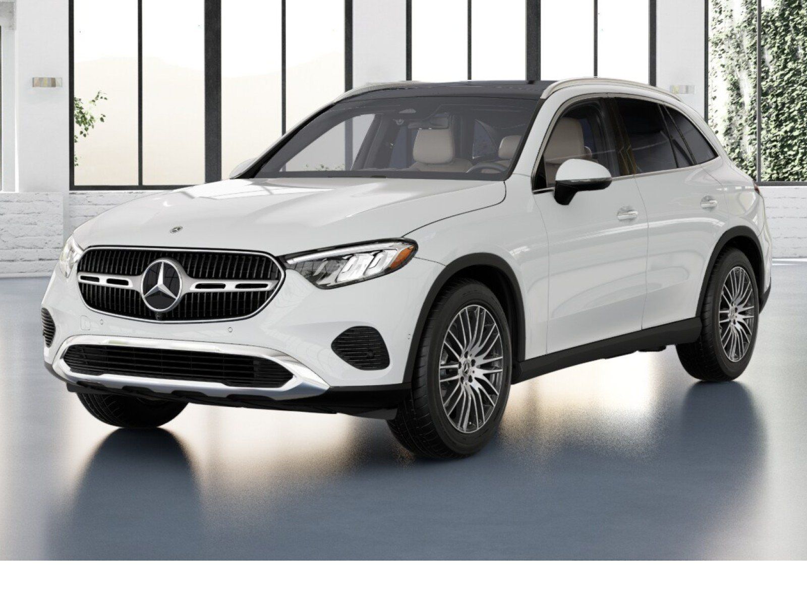 Polar White 2026 Mercedes-Benz GLC SUV / Crossover All-Wheel Drive 9-Speed Automatic