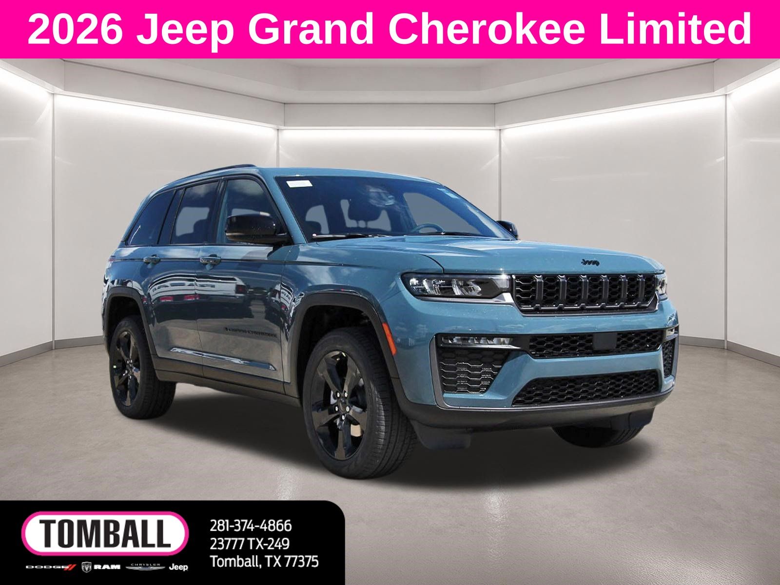 Gray (Steel Blue) 2026 Jeep Grand Cherokee SUV / Crossover 4X2 8-Speed Automatic