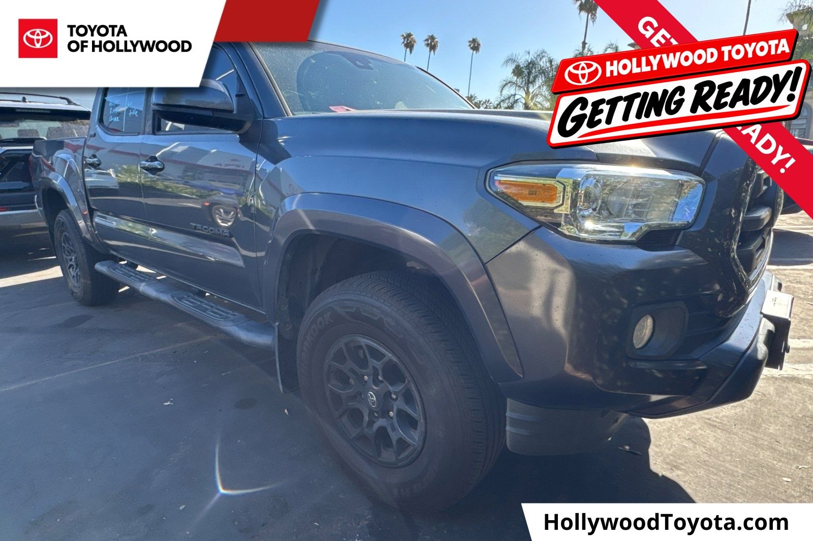 Magnetic Gray Metallic 2019 Toyota Tacoma Pickup Truck 4X2 6-Speed Automatic