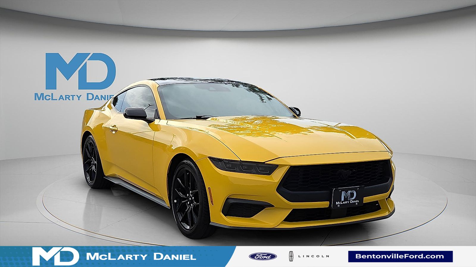 Yellow Splash Metallic Tri-coat 2024 Ford Mustang Coupe Rear-Wheel Drive Automatic