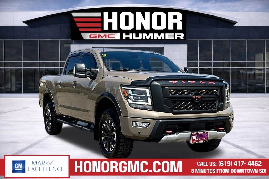 Baja Storm 2021 Nissan Titan Pickup Truck Four-Wheel Drive 9-Speed Automatic