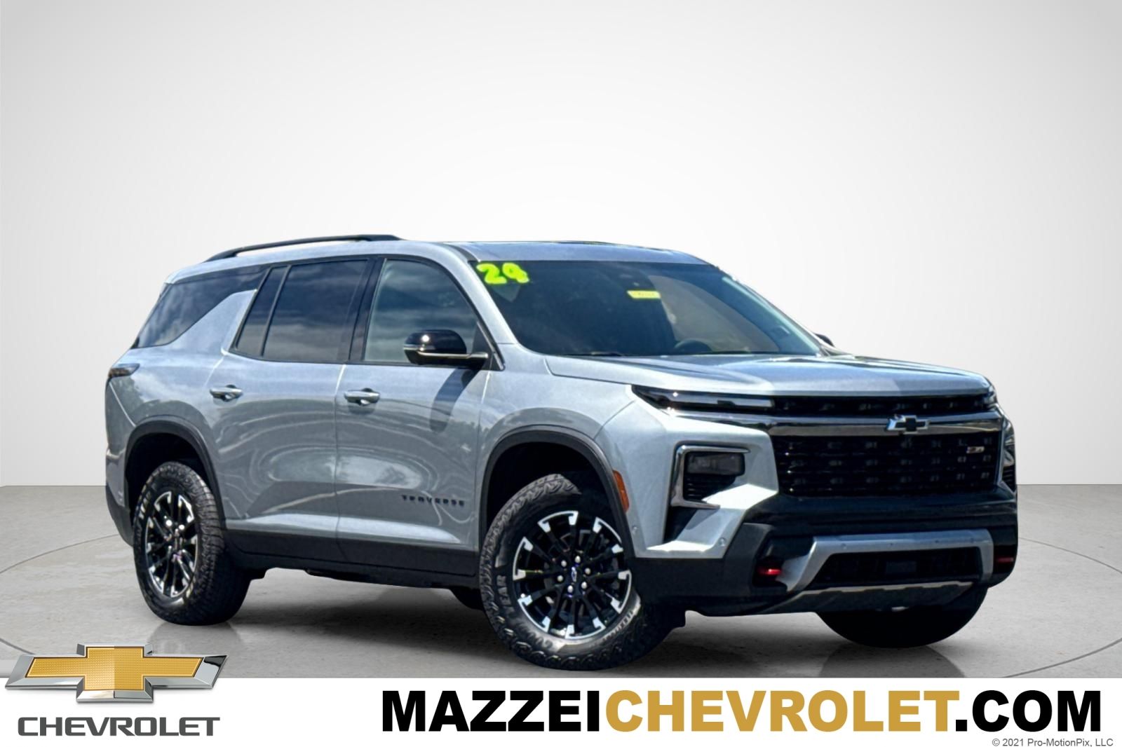 Sterling Gray Metallic 2024 Chevrolet Traverse SUV / Crossover Four-Wheel Drive 8-Speed Automatic