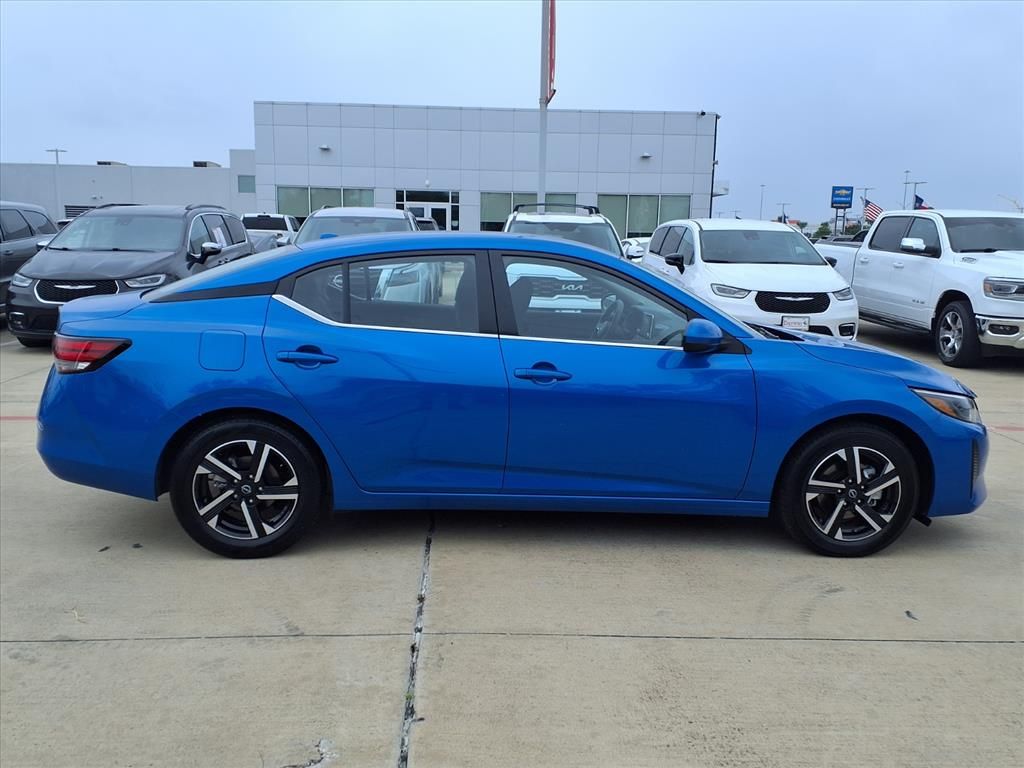 2025 Nissan Sentra SV Blue at Bravo Nissan