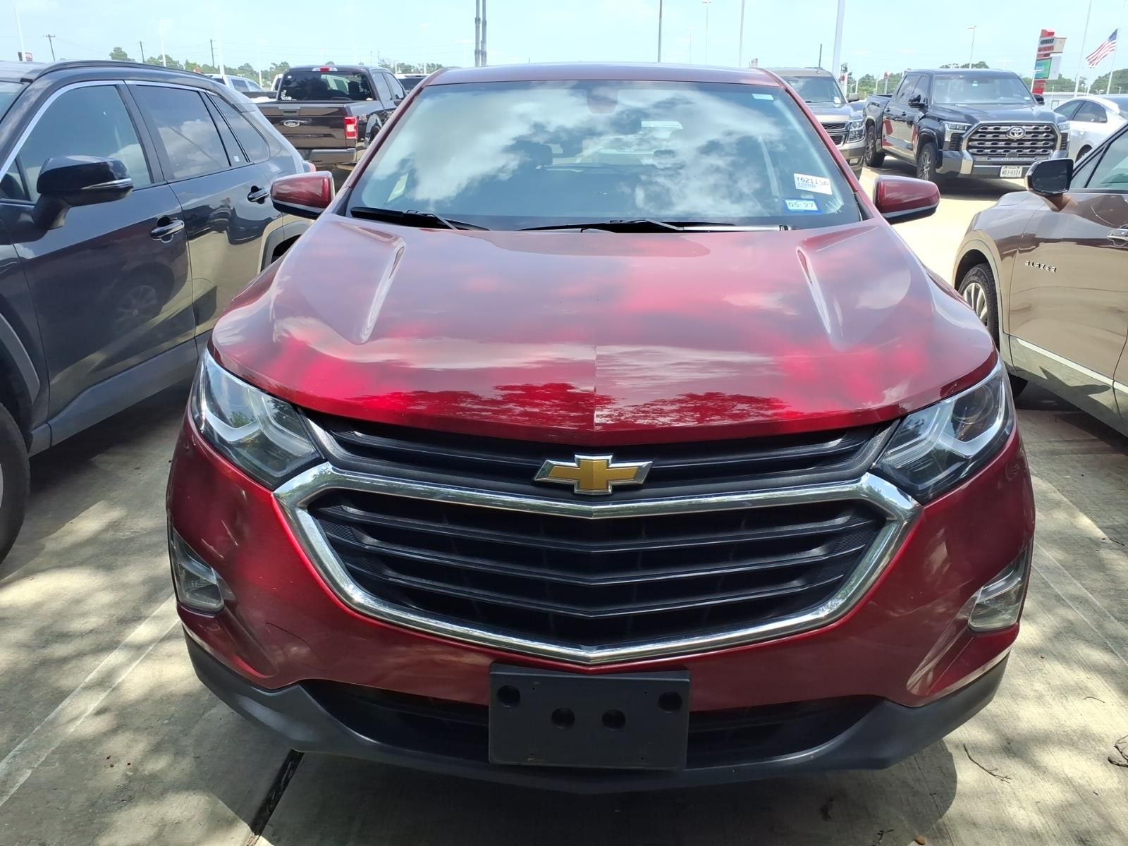 2019 Chevrolet Equinox LT Red at Texan Dodge Chrysler Jeep Ram