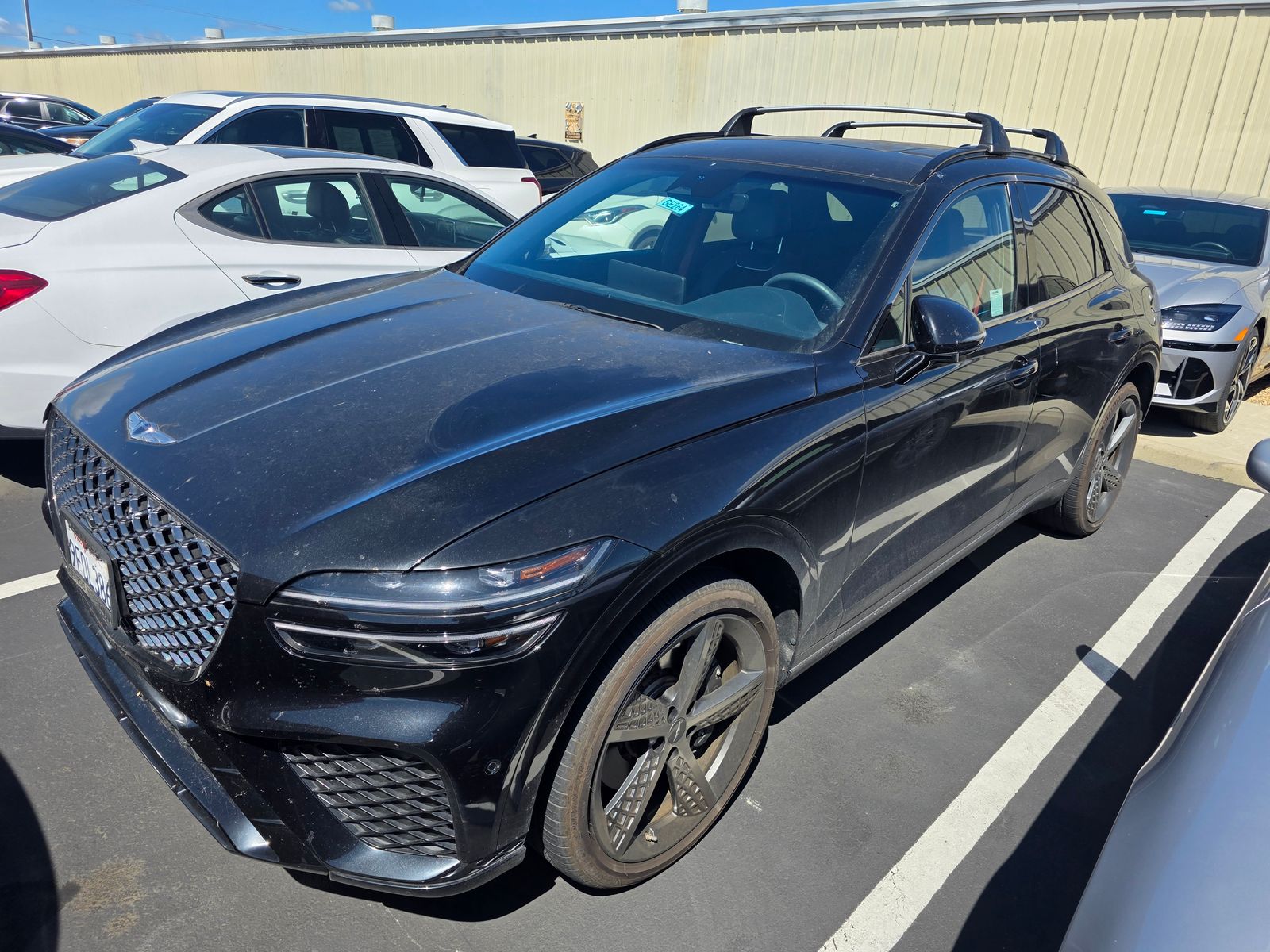 Black 2023 Genesis GV70 2.5T AWD SUV / Crossover All-Wheel Drive 8-Speed Automatic