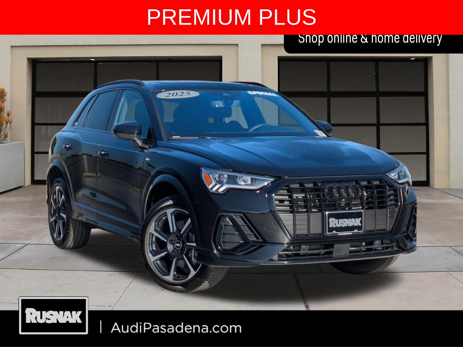 Mythos Black Metallic 2025 Audi Q3 quattro Premium Plus S Line 45 TFSI SUV / Crossover All-Wheel Drive 8-Speed Automatic