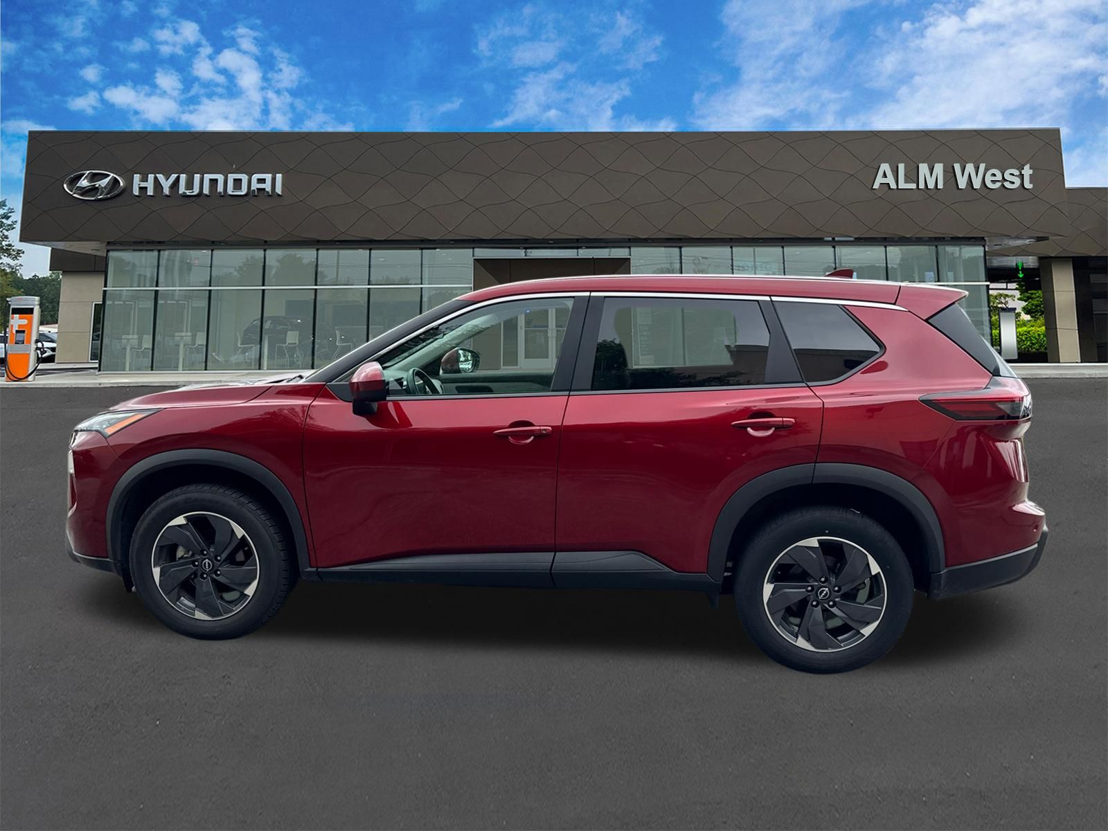Used 2025 Red Nissan SV image 8