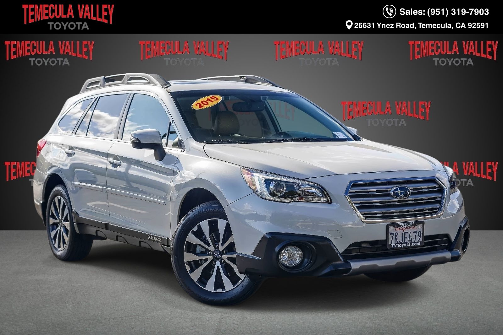 Crystal White Pearl 2015 Subaru Outback 3.6R Limited Wagon All-Wheel Drive Continuously Variable Transmission