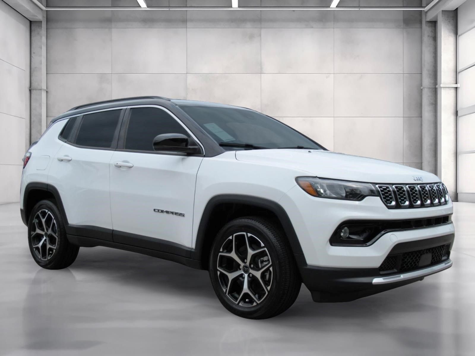 Bright White Clearcoat 2026 Jeep Compass SUV / Crossover Four-Wheel Drive 8-Speed Automatic
