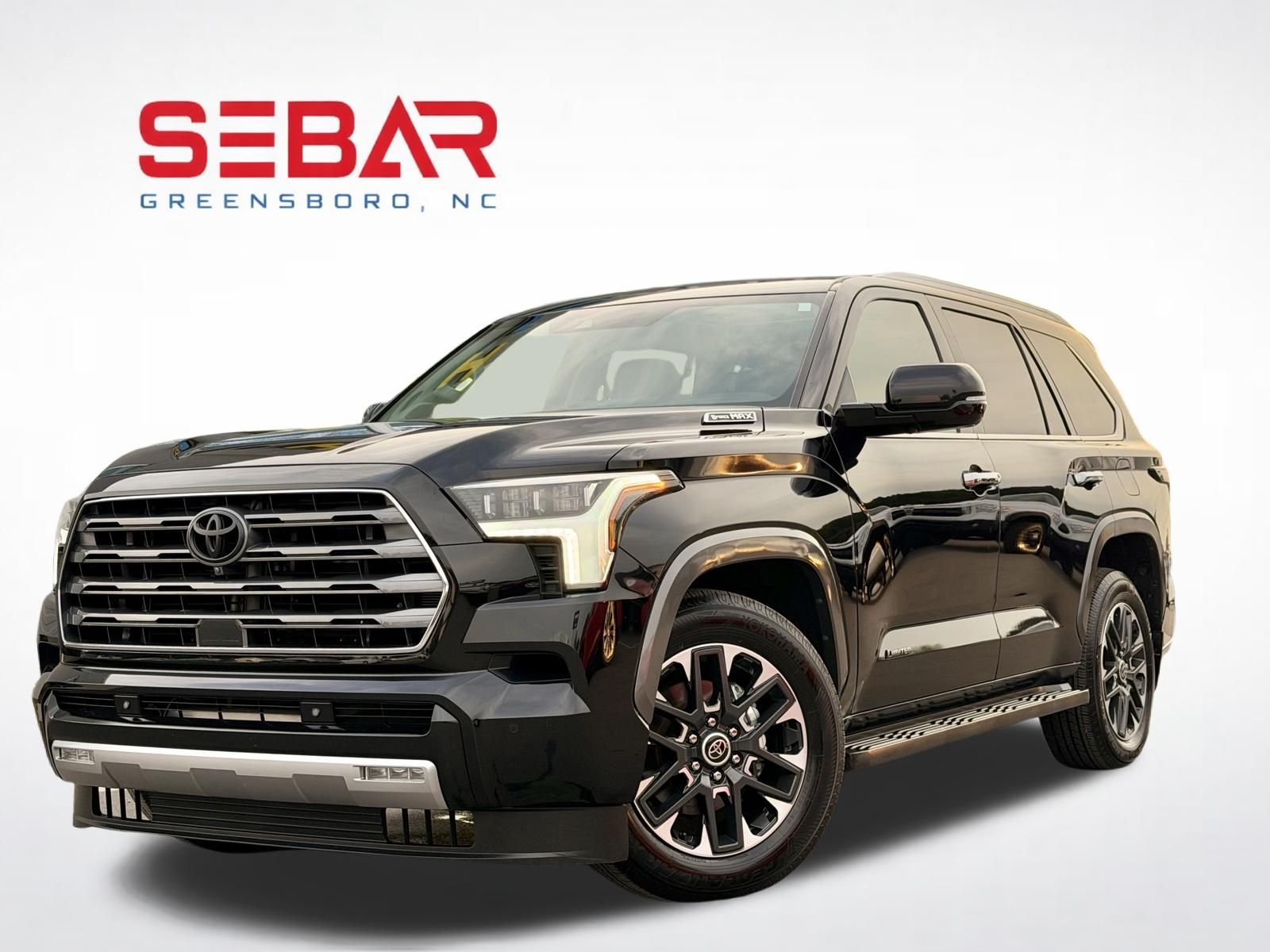 Midnight Black Metallic 2024 Toyota Sequoia SUV / Crossover Four-Wheel Drive Automatic