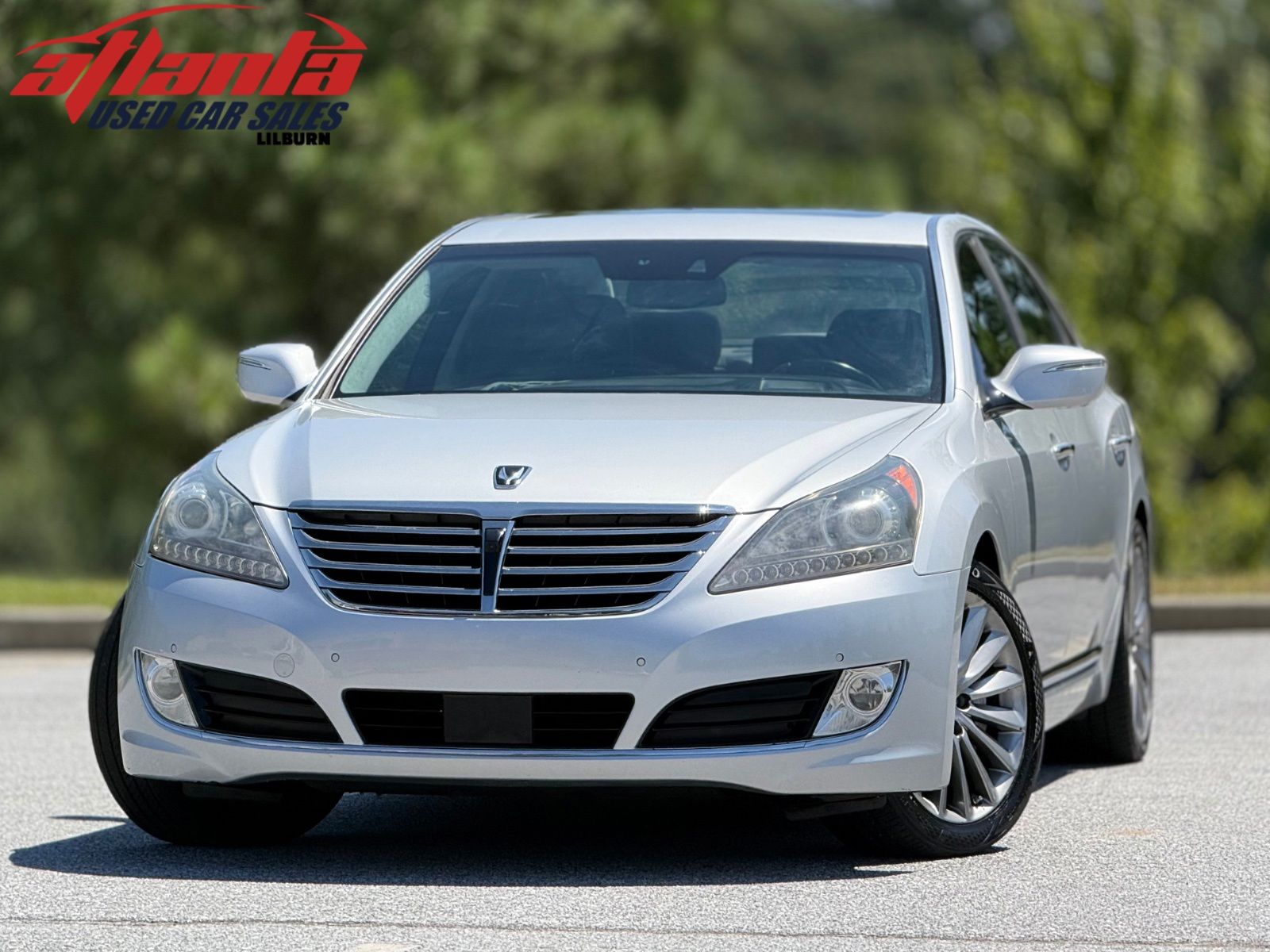 Santiago Silver 2015 Hyundai Equus Sedan Rear-Wheel Drive 8-Speed Automatic