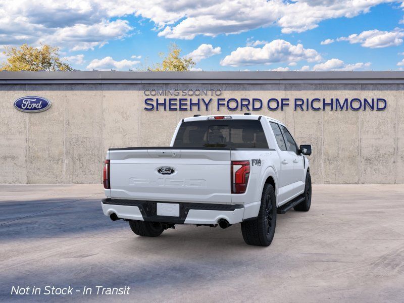 New 2026 Star White Metallic Tri-Coat Ford Lariat image 8