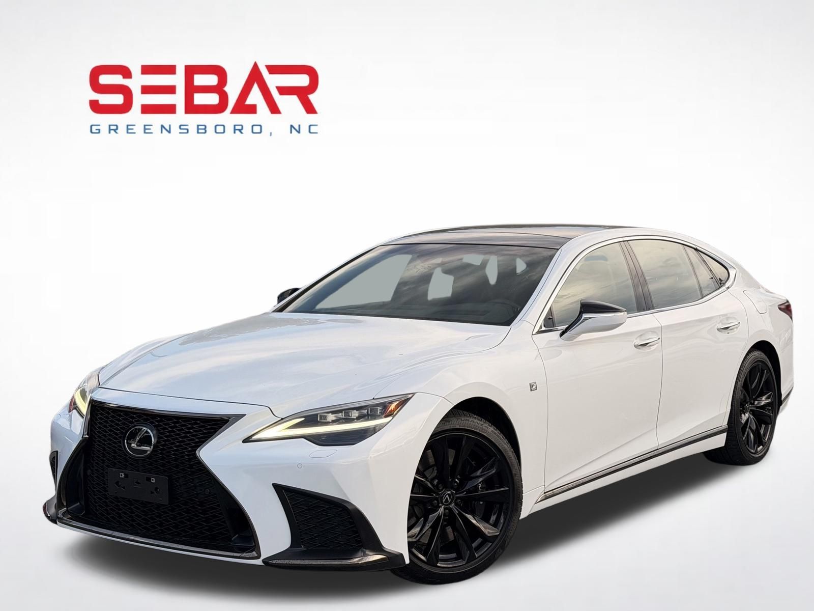 Ultra White 2022 Lexus LS Sedan All-Wheel Drive Automatic