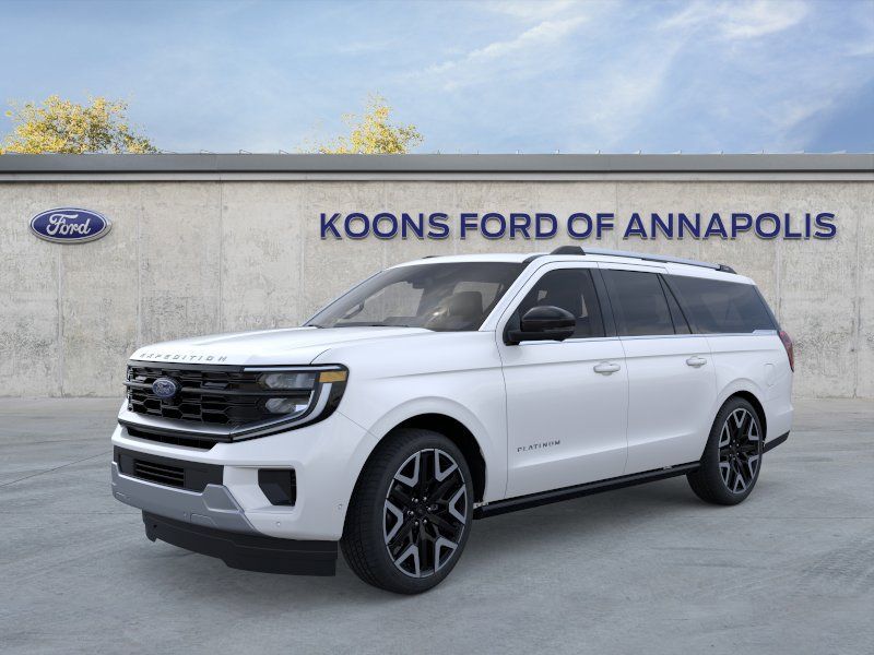 White 2026 Ford Expedition MAX Platinum 4WD SUV / Crossover Four-Wheel Drive Automatic