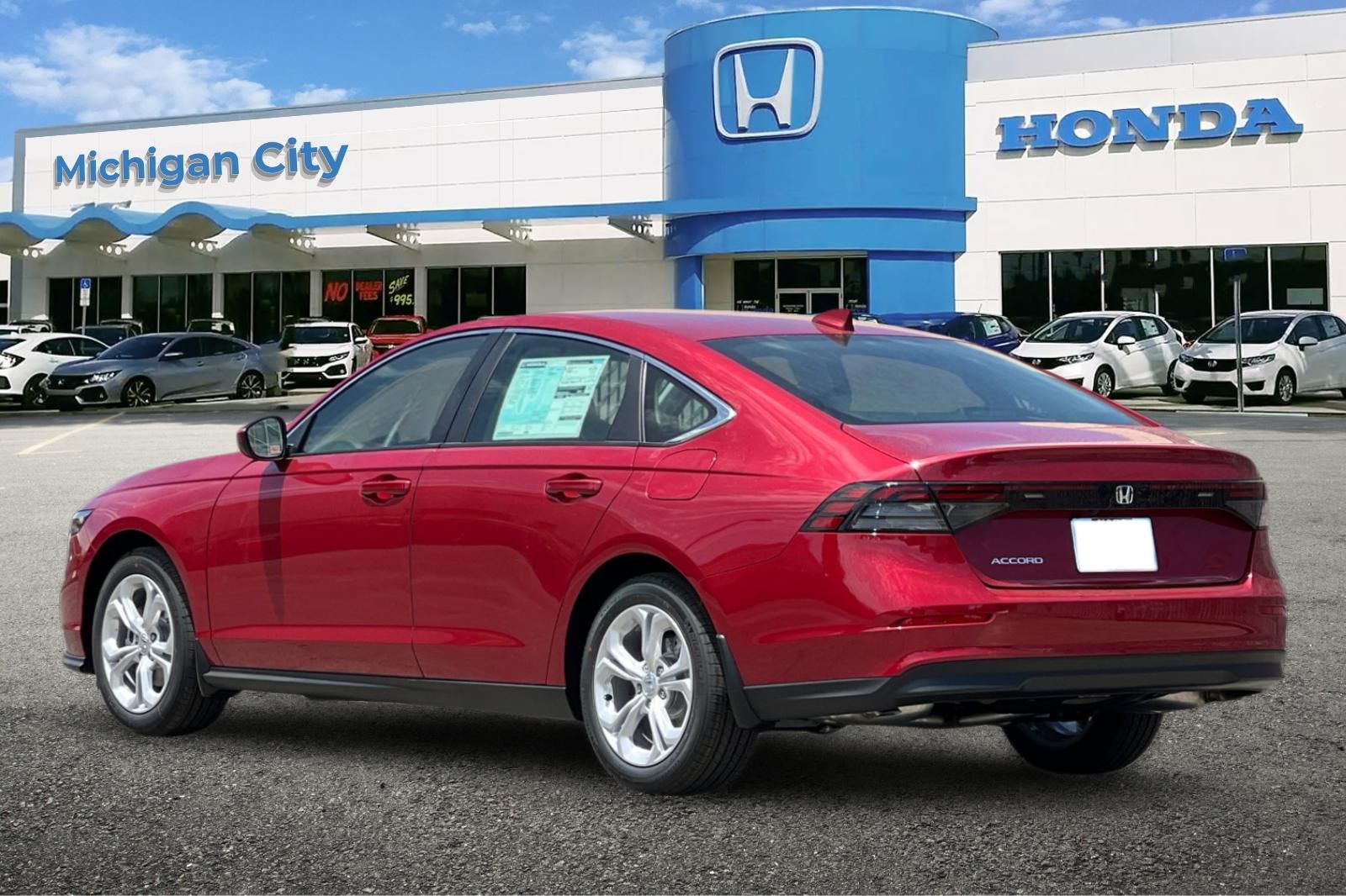 New 2025 Red Honda LX image 3