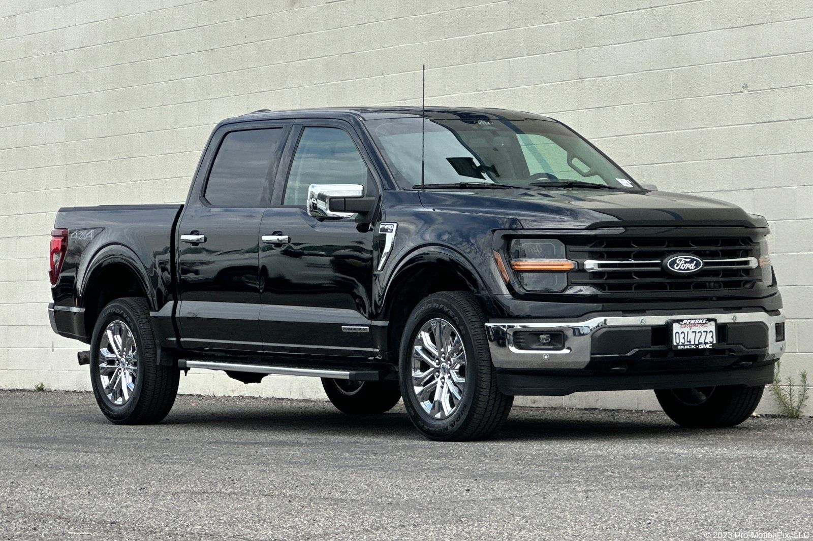Black Metallic 2024 Ford F-150 Pickup Truck Four-Wheel Drive Automatic