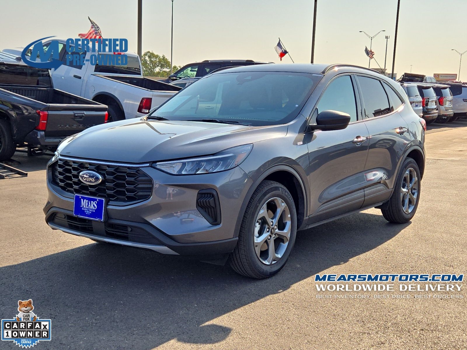 Carbonized Gray Metallic 2025 Ford Escape SUV / Crossover All-Wheel Drive 8-Speed Automatic