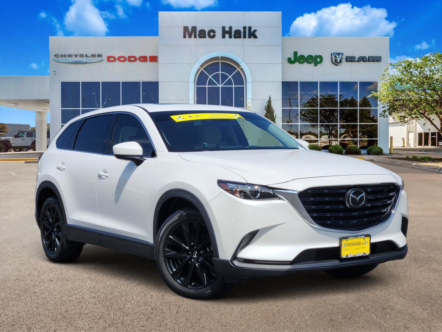 Snowflake White Pearl Mica 2023 Mazda CX-9 SUV / Crossover All-Wheel Drive 6-Speed Automatic
