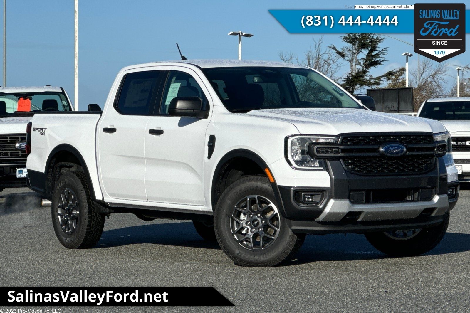 Oxford White 2025 Ford Ranger XLT SuperCrew 4WD Pickup Truck Four-Wheel Drive Automatic