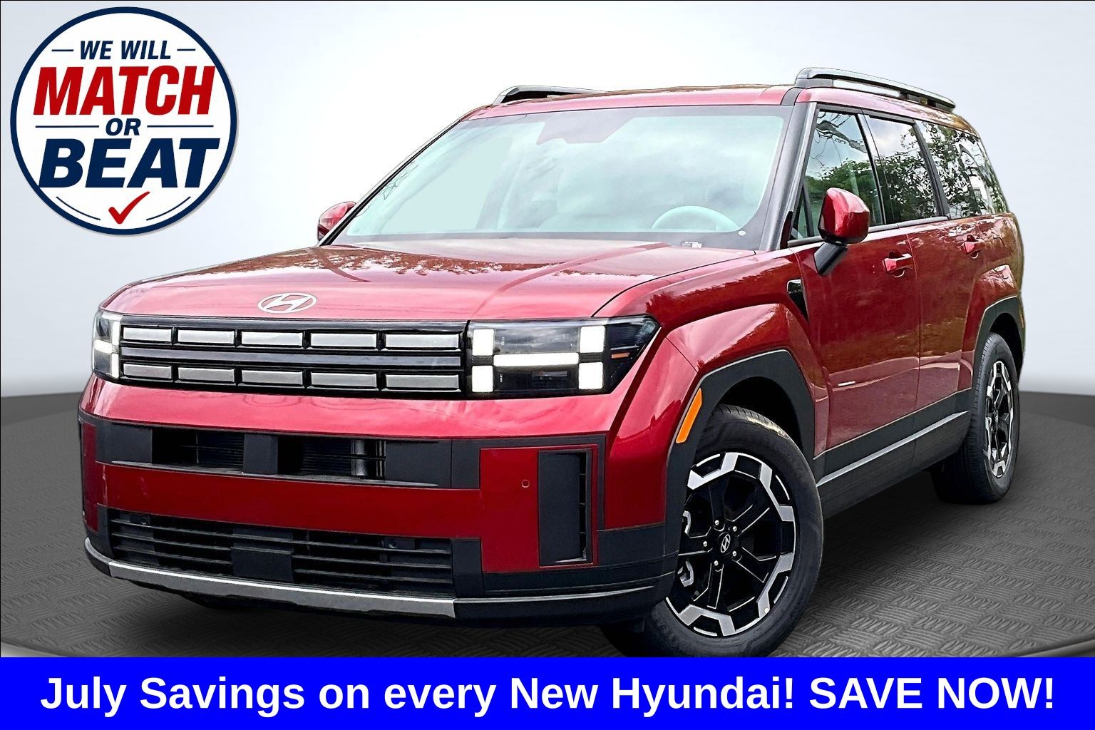Ultimate Red 2026 Hyundai Santa Fe SUV / Crossover All-Wheel Drive 8-Speed Automatic