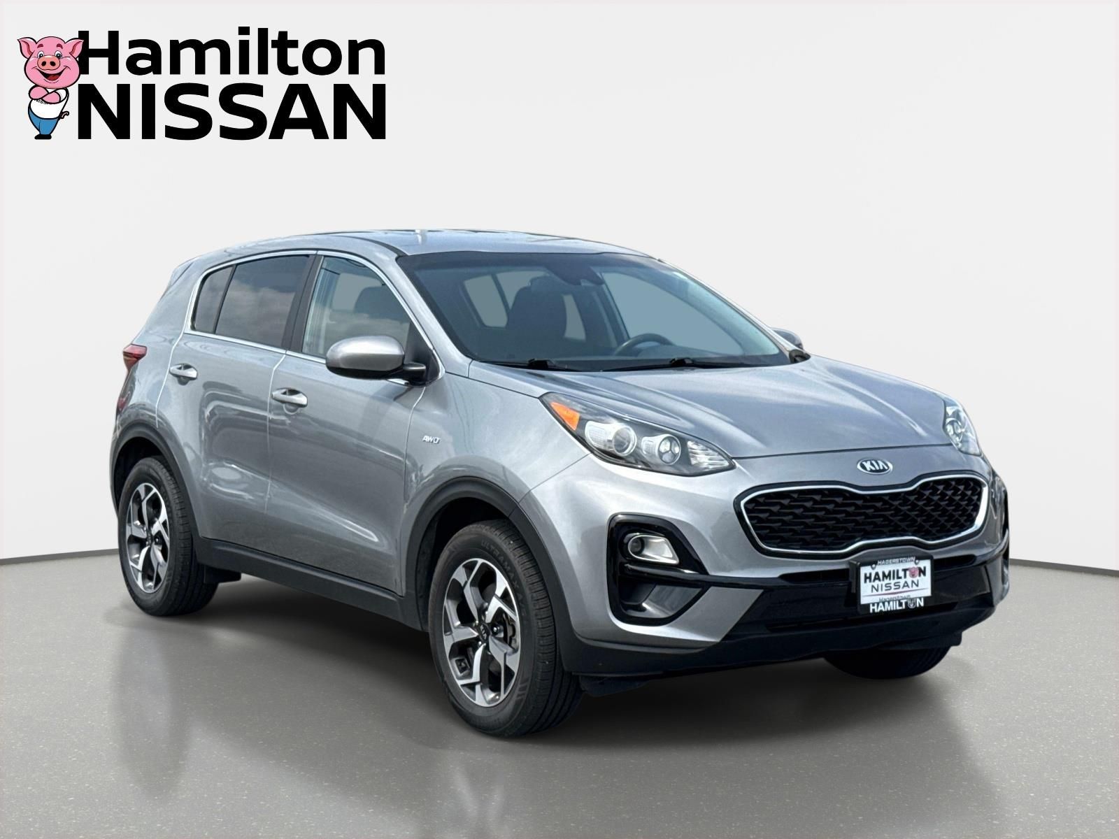 Steel Gray 2022 Kia Sportage SUV / Crossover All-Wheel Drive 6-Speed Automatic Overdrive