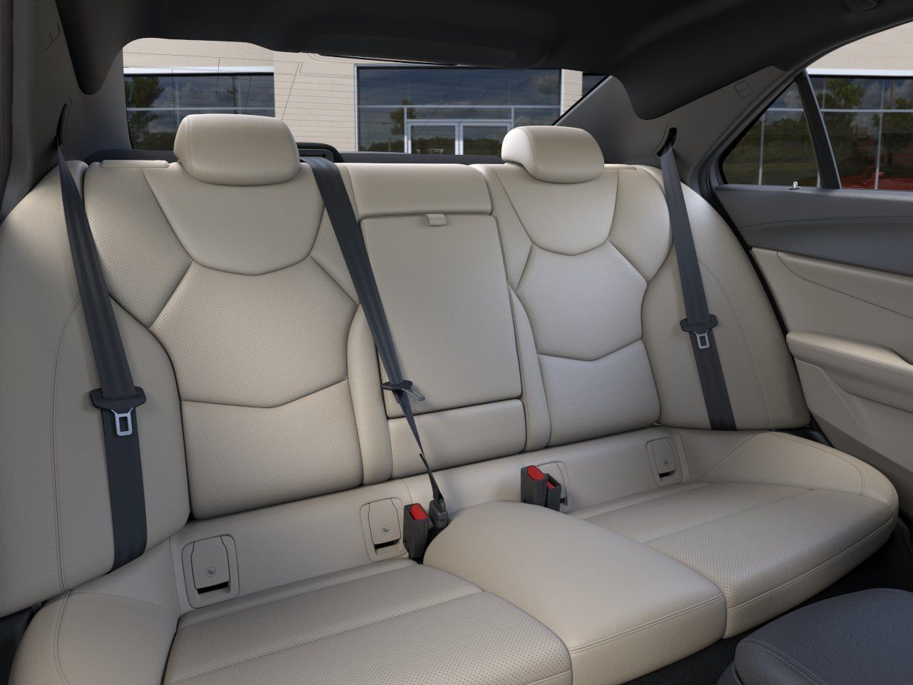 2026 Cadillac CT4 Premium Luxury White at Ross Downing Buick GMC