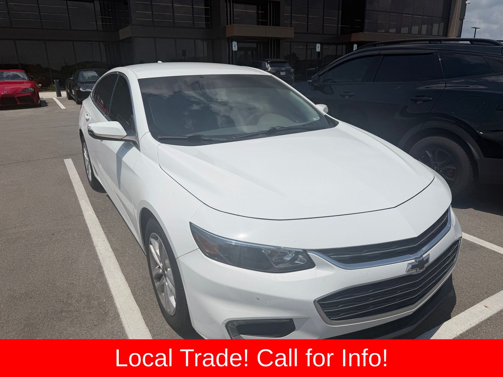 Summit White 2017 Chevrolet Malibu Sedan Front-Wheel Drive 6-Speed Automatic