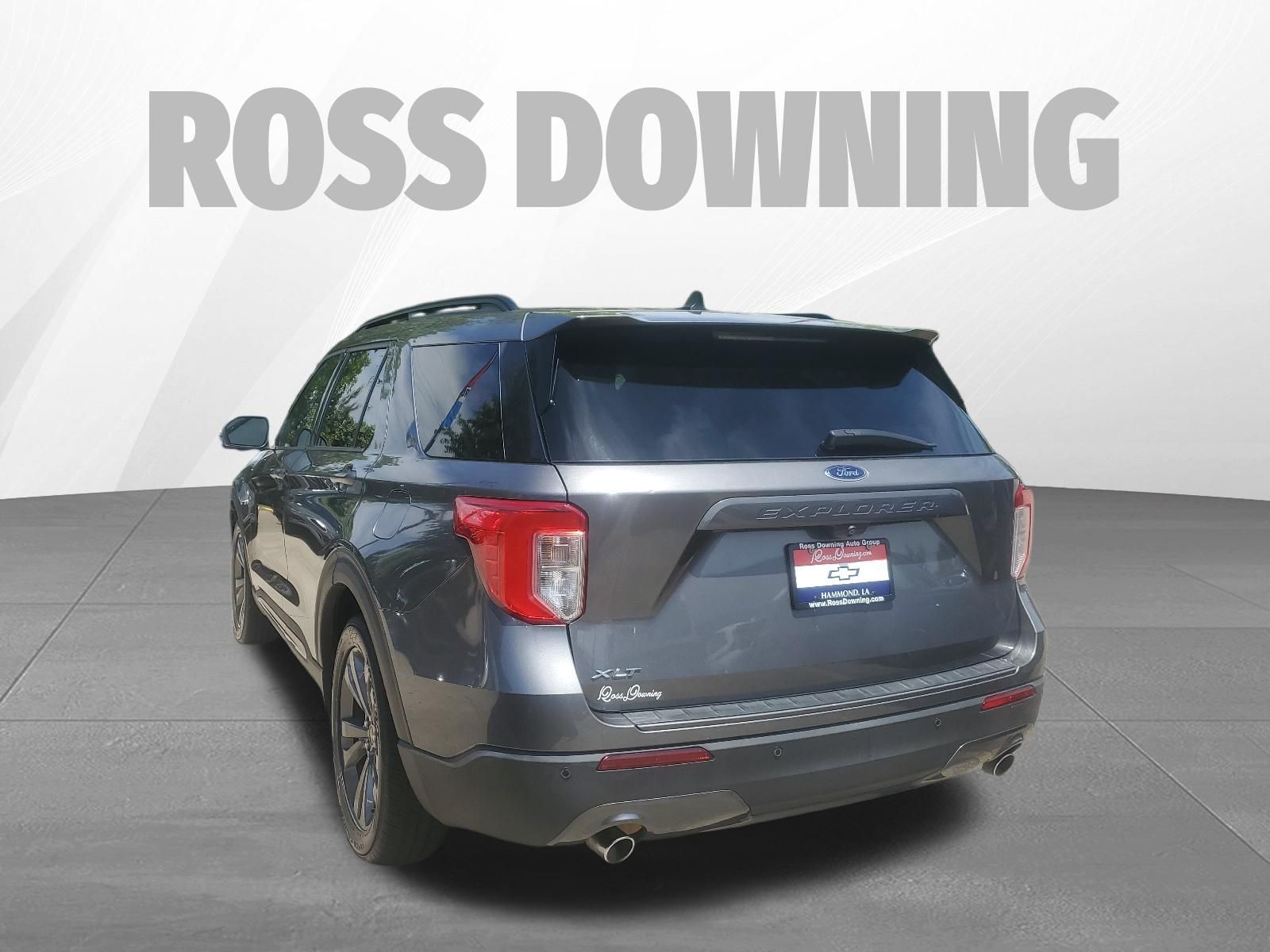 2021 Ford Explorer XLT Gray at Toyota of Kenner