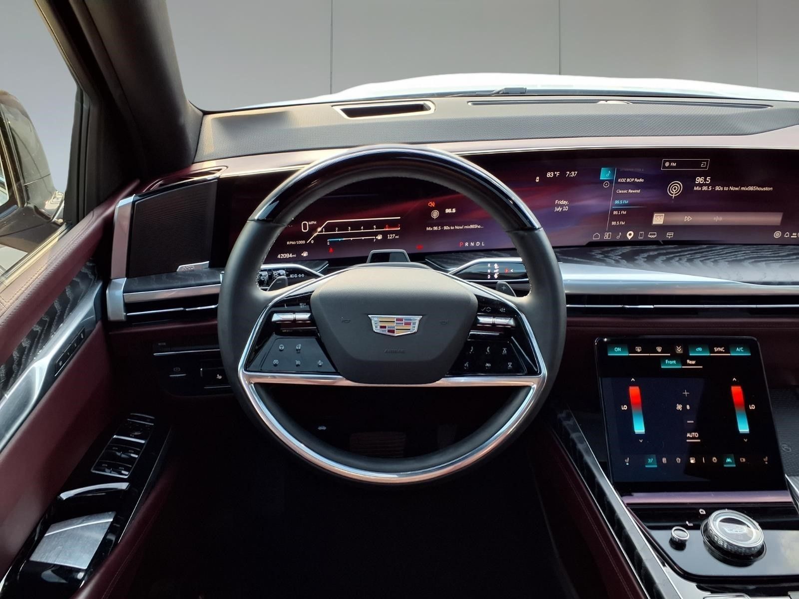 2025 Cadillac Escalade Premium Luxury White at Central Houston Nissan