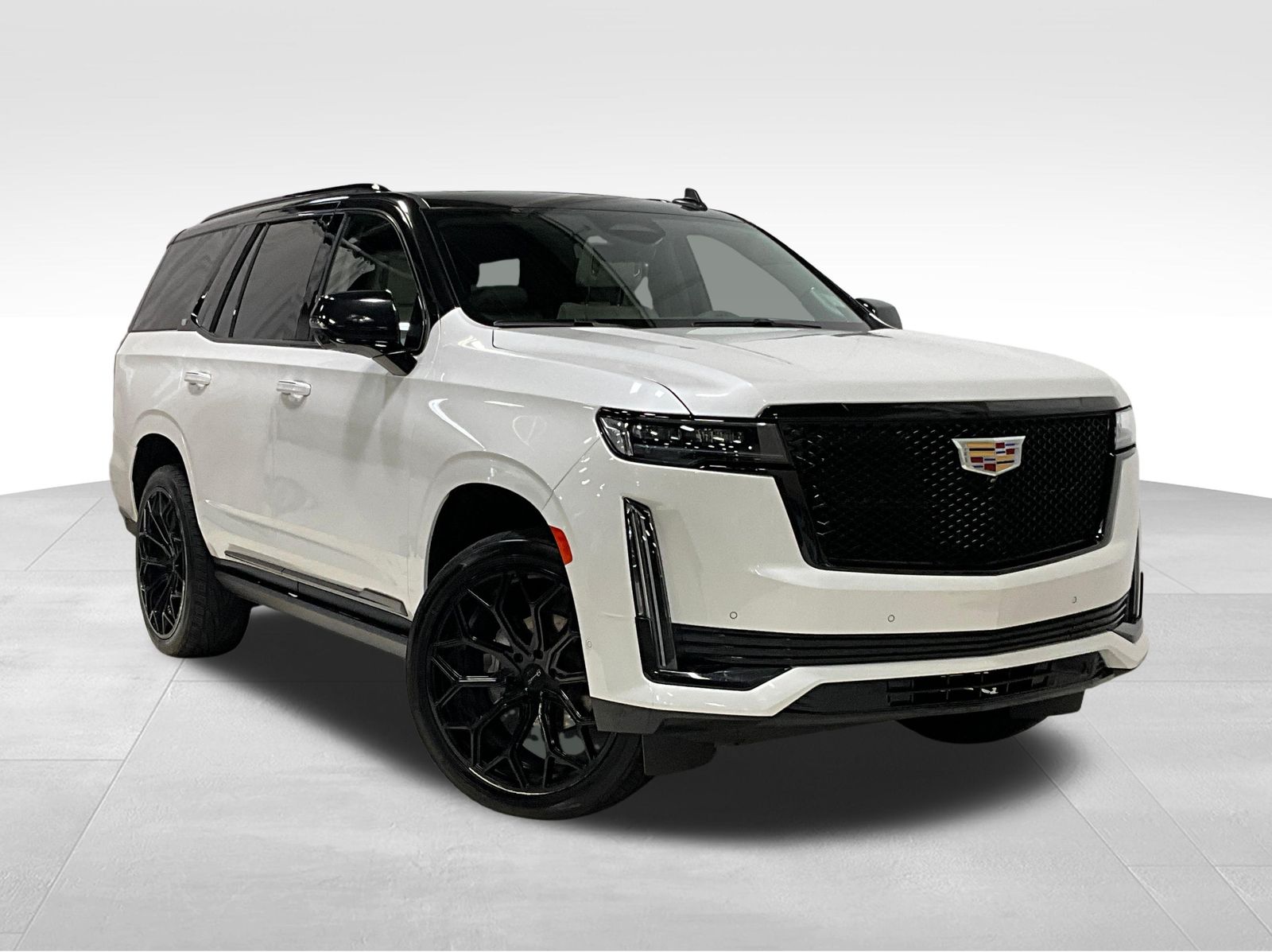 Crystal White Tricoat 2022 Cadillac Escalade SUV / Crossover Four-Wheel Drive Automatic