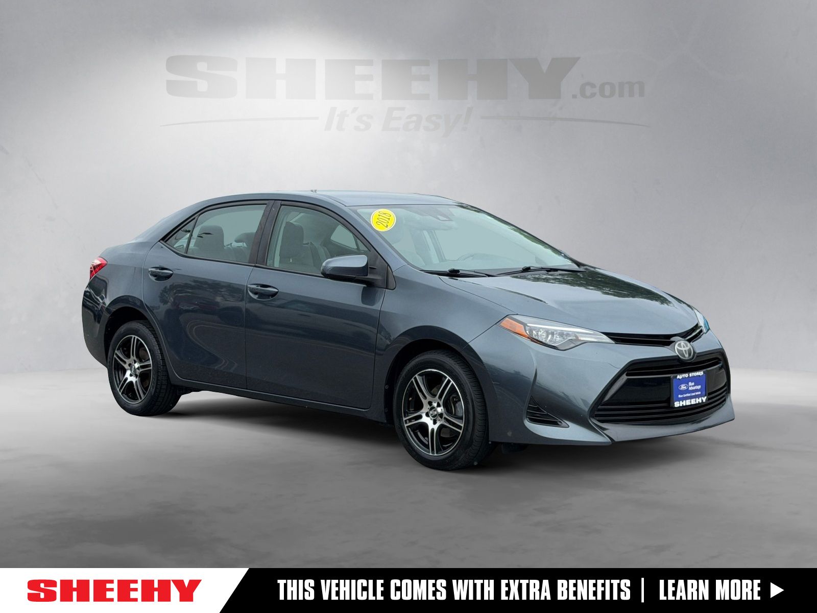 Slate Metallic 2018 Toyota Corolla Sedan Front-Wheel Drive Continuously Variable Transmission