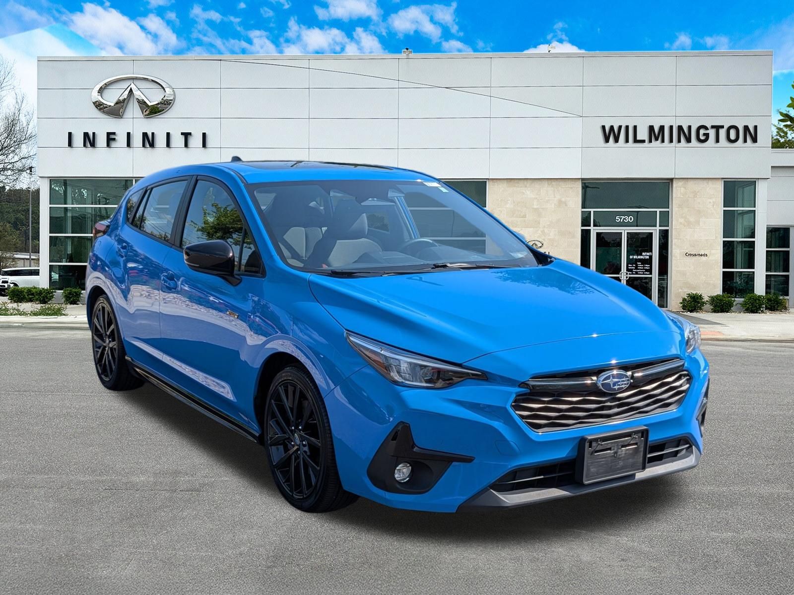 Oasis Blue Pearl 2024 Subaru Impreza Wagon All-Wheel Drive Continuously Variable Transmission