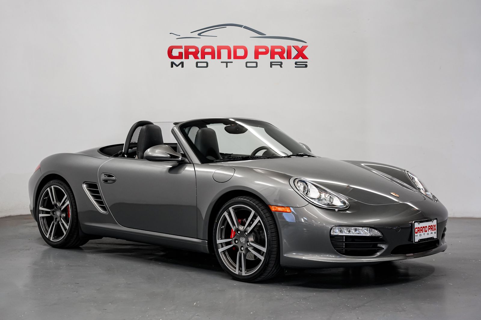 Gray (Meteor Grey Metallic) 2012 Porsche Boxster Convertible Rear-Wheel Drive 6-Speed Manual Overdrive