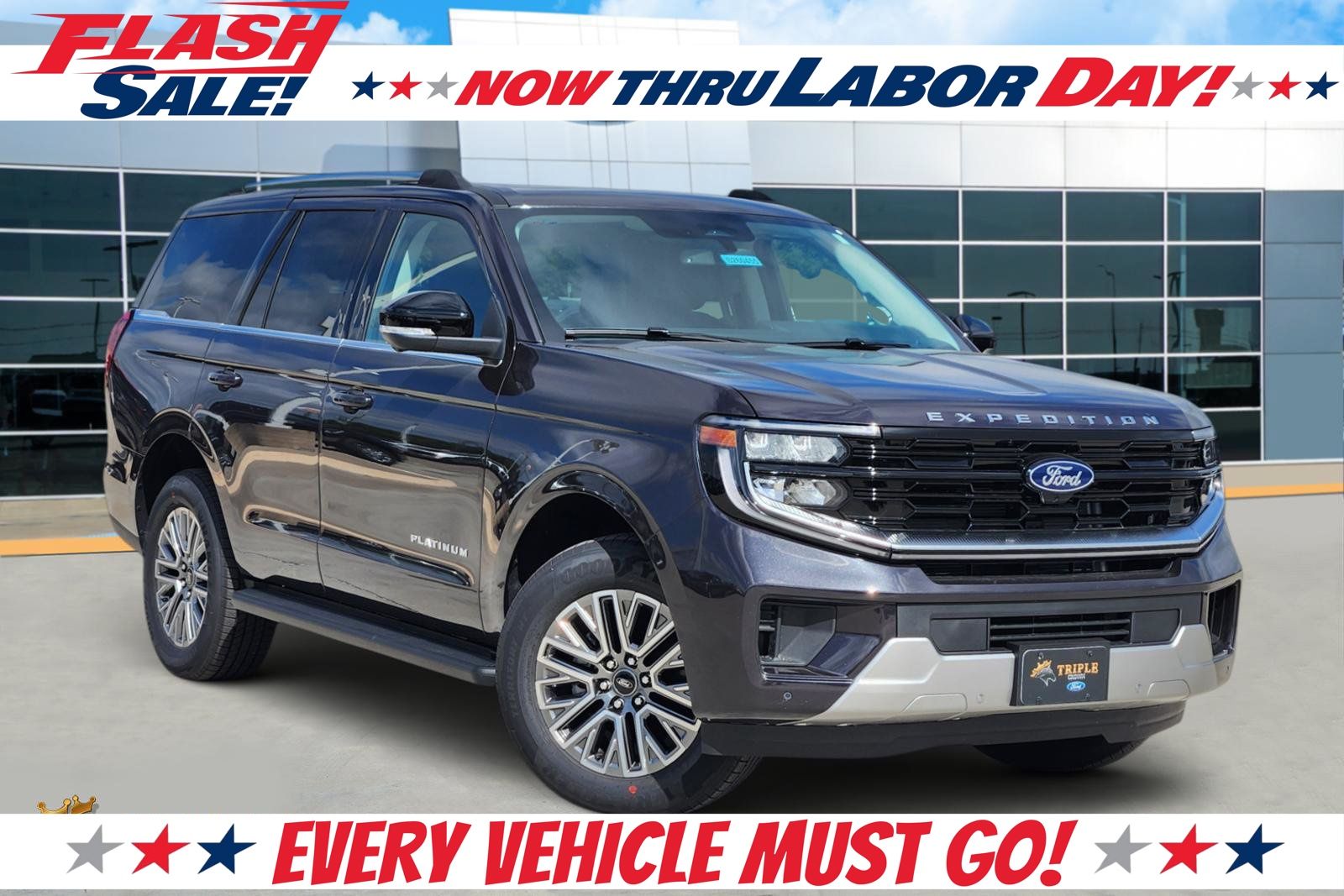 Dark Matter Gray Metallic 2026 Ford Expedition SUV / Crossover Four-Wheel Drive Automatic