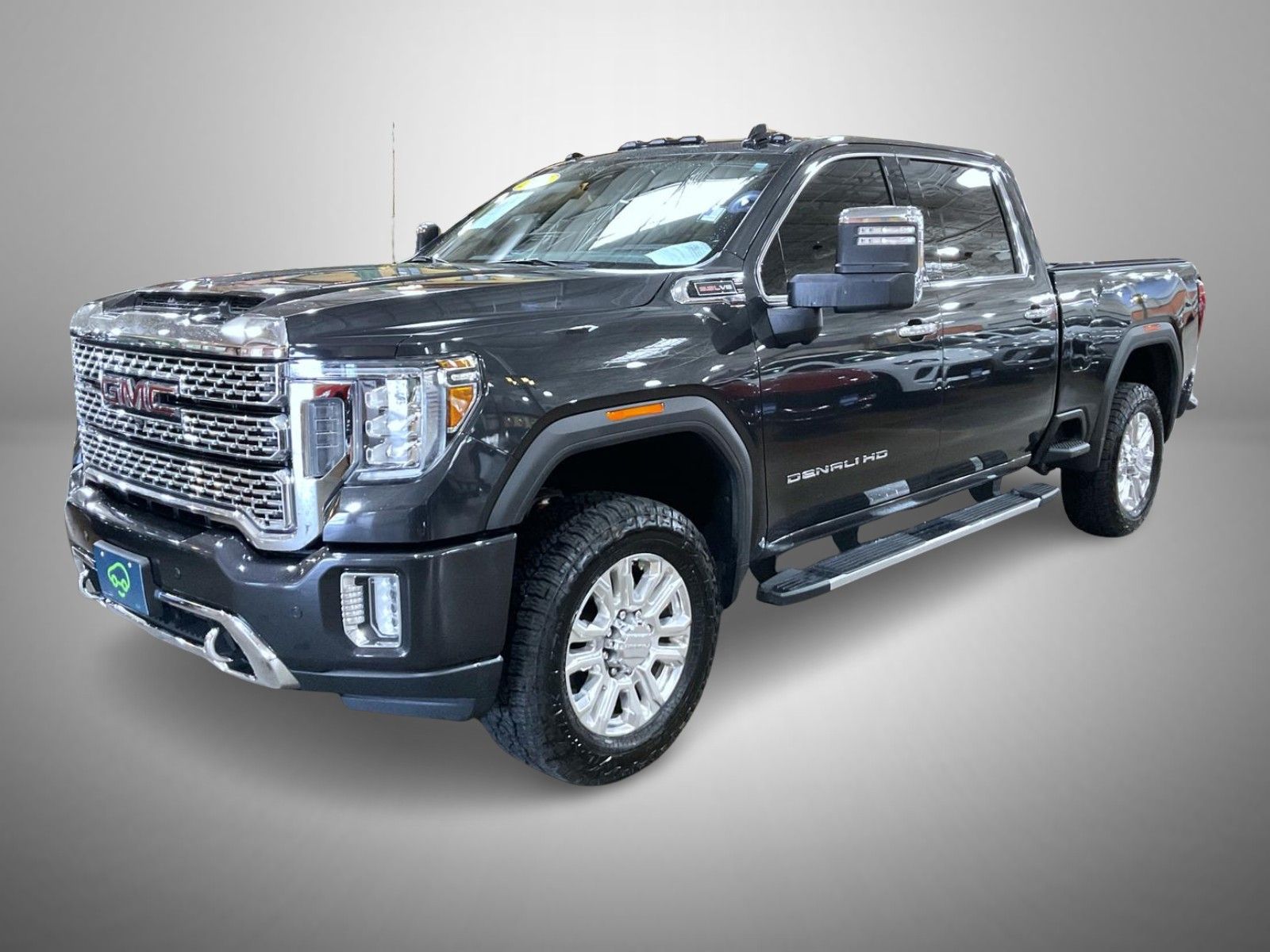 Carbon Black Metallic 2021 GMC Sierra 2500HD Pickup Truck Four-Wheel Drive 6-Speed Automatic