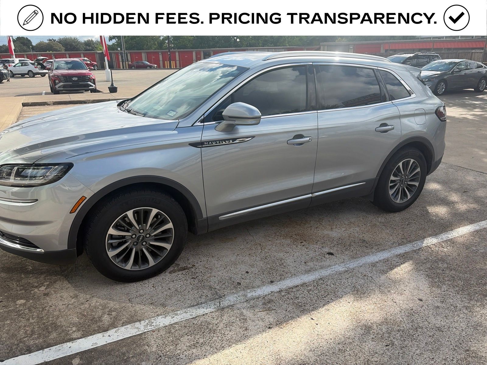 Radiance Metallic 2023 Lincoln Nautilus SUV / Crossover Front-Wheel Drive 8-Speed Automatic