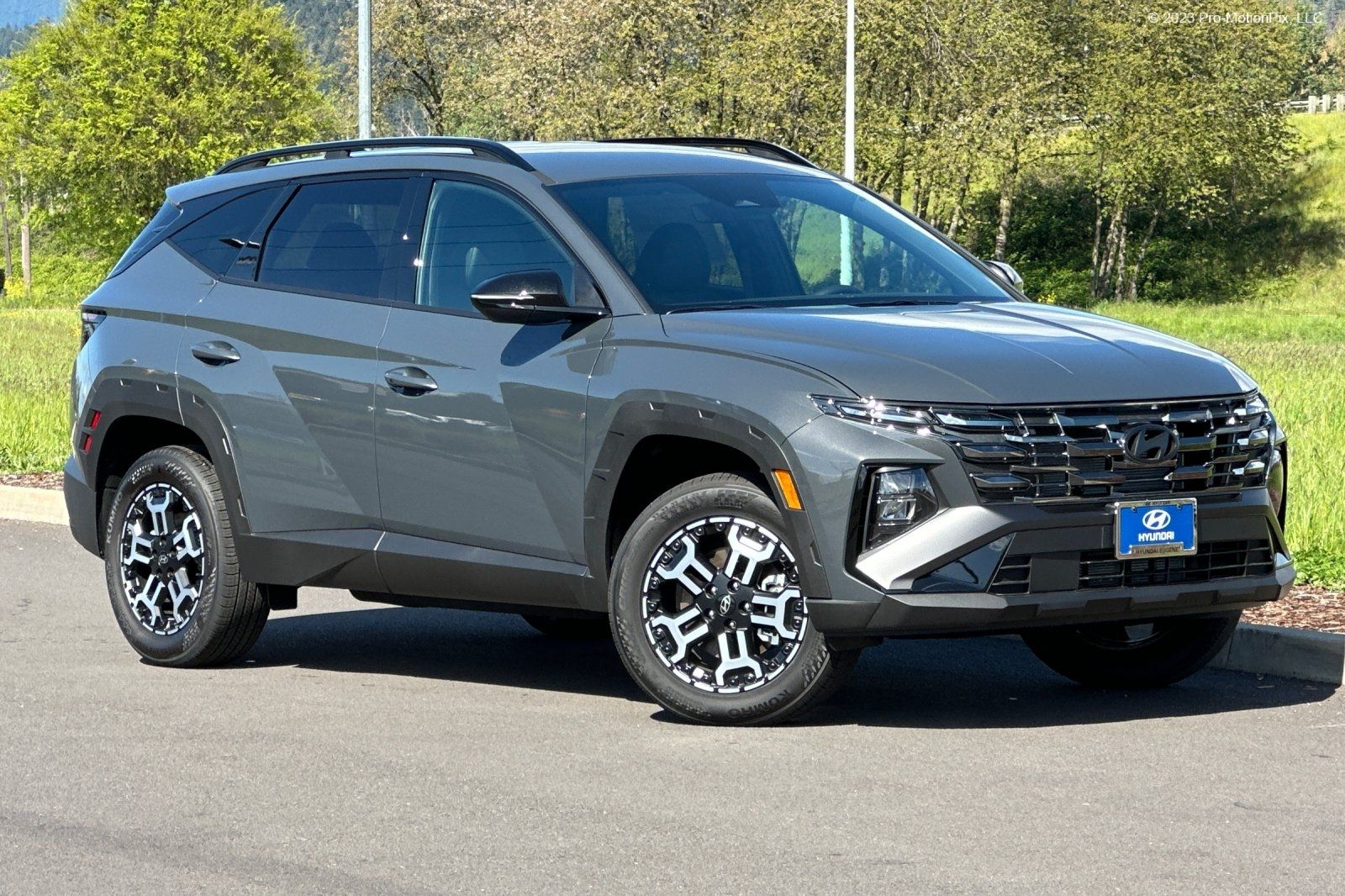 Ecotronic Gray 2026 Hyundai Tucson SUV / Crossover All-Wheel Drive 8-Speed Automatic