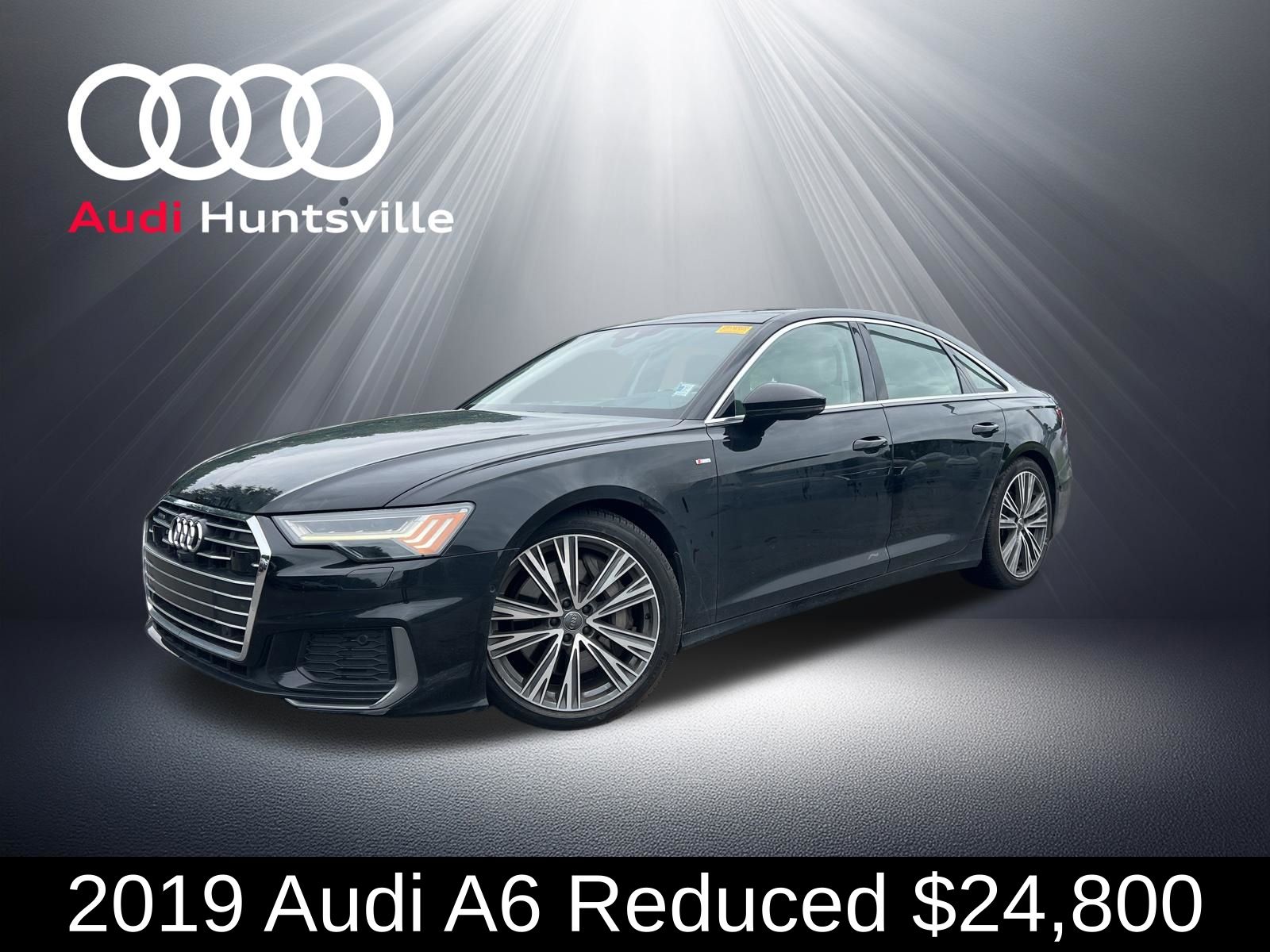 Mythos Black Metallic 2019 Audi A6 55 TFSI quattro Prestige Sedan AWD Sedan All-Wheel Drive 7-Speed Automatic